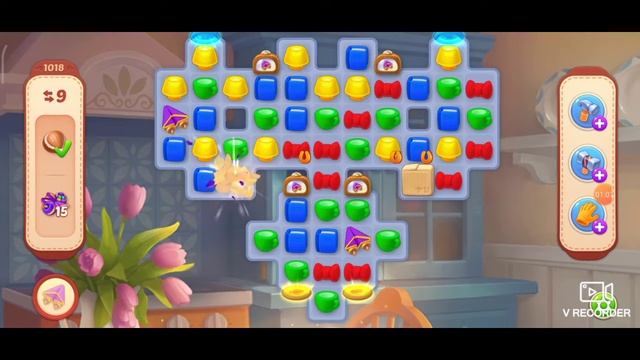 Homescapes 1018 уровень