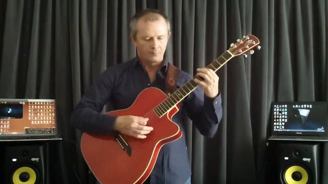 Acoustic Alchemy  Angel Of The South + Guitar Cover (Guitar school)-Гитарная школа