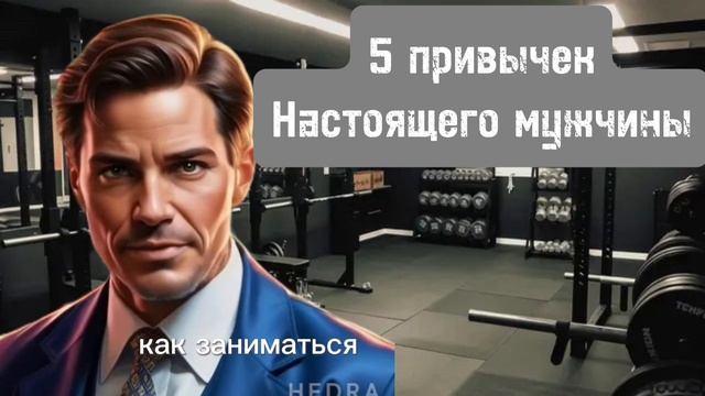 5 привычек настоящего мужчины