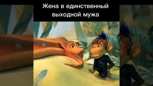 Жена в единственный выходной мужа