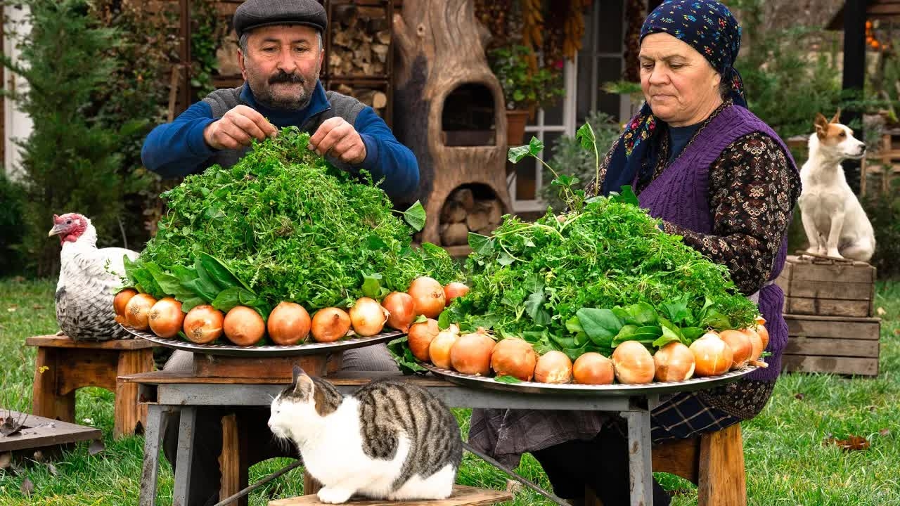 Кутаб с Лесной Зеленью | Вкусный Кулинарный Опыт на Свежем Воздухе
