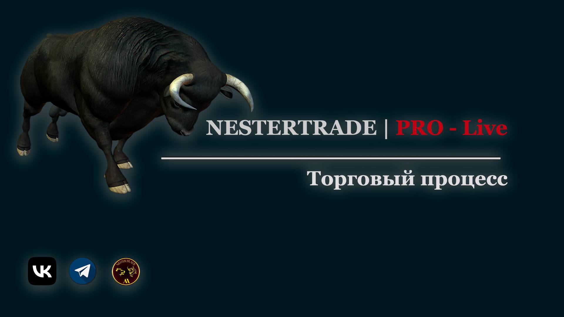 NESTERTRADE | Середина дня | Понедельник-  основные инструменты рынка.