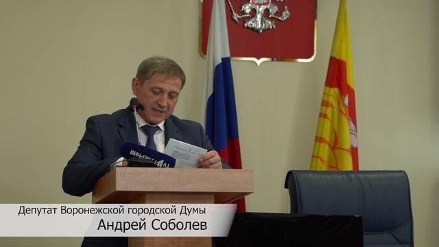 Мэр Воронежа отчитался перед депутатами