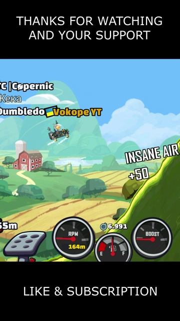🎧 Is MOONLANDER The Best Today? 🎧 (Mount Hardcore V3) - Hill Climb Racing 2 #shorts #hcr2