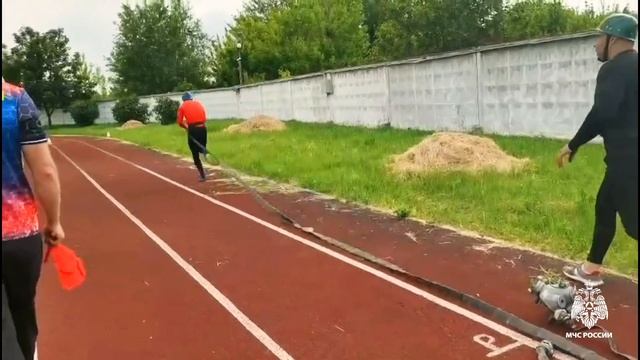 Спортсмены МЧС Ставрополья продемонстрировали свои навыки в пожарно-спасательном спорте