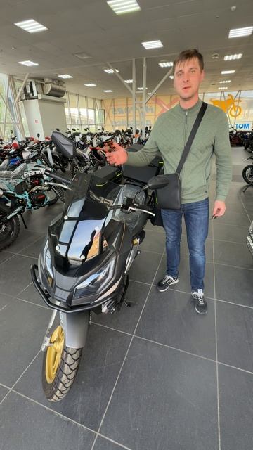 Приобрел МАКСИСКУТЕР PROMAX ADV-EXTRA 250 в МотоЦентре X-MOTORS г. Уфа