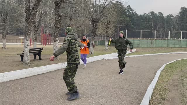 Спортивный день в игре "Зарница" сборной команды УФСИН России по Забайкальскому краю