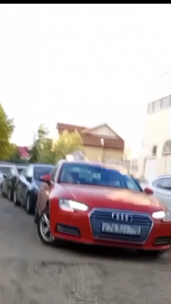 red Audi