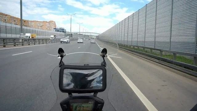 Первый мотодальняк и сразу в Москву!