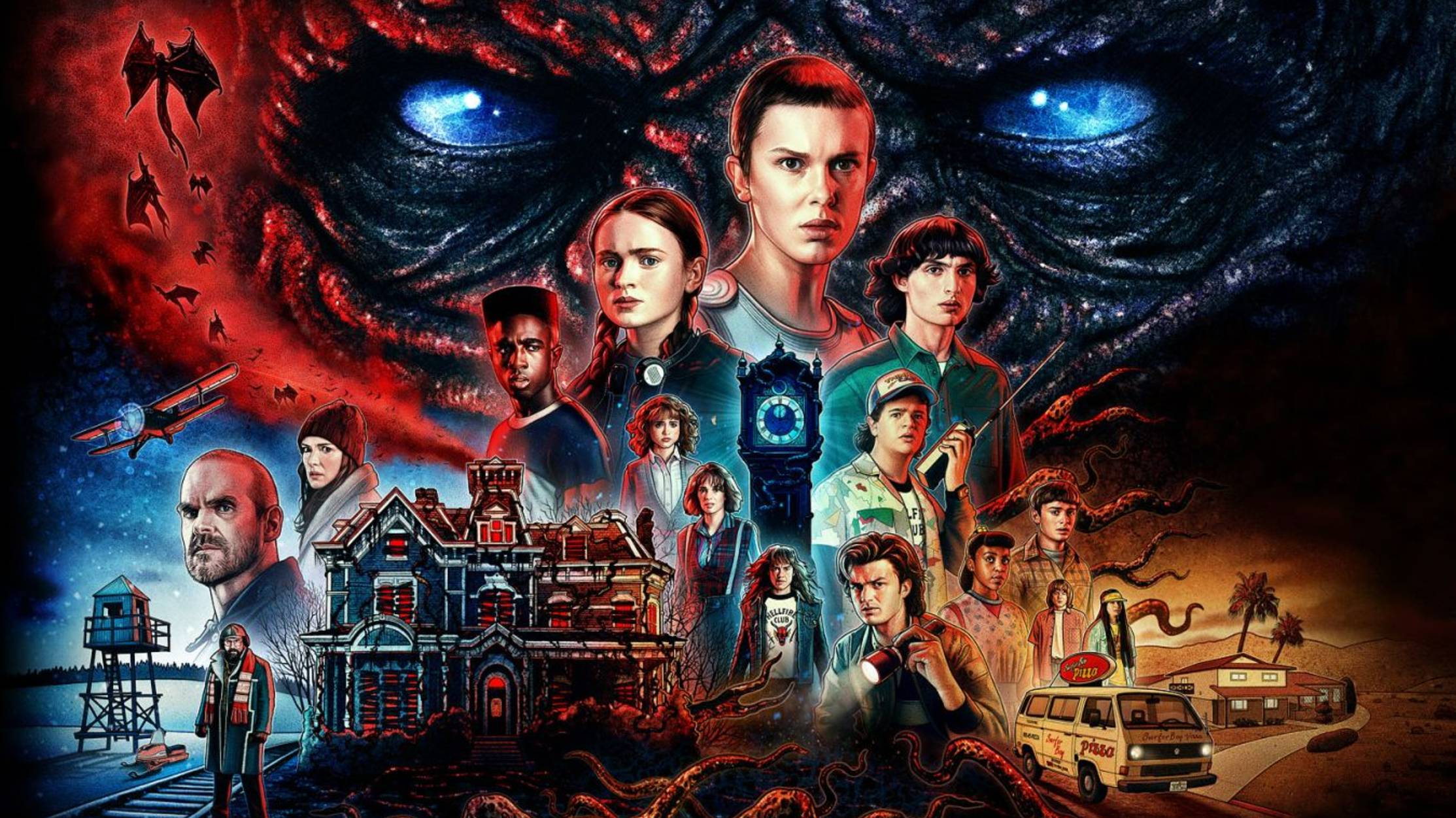 Очень странные дела - (Stranger Things) трейлер 5 сезона от  Netflix