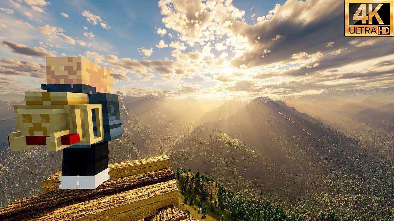 RTX 4080 vs Mount Everest map + Distant Horizons + Partrix + Mods