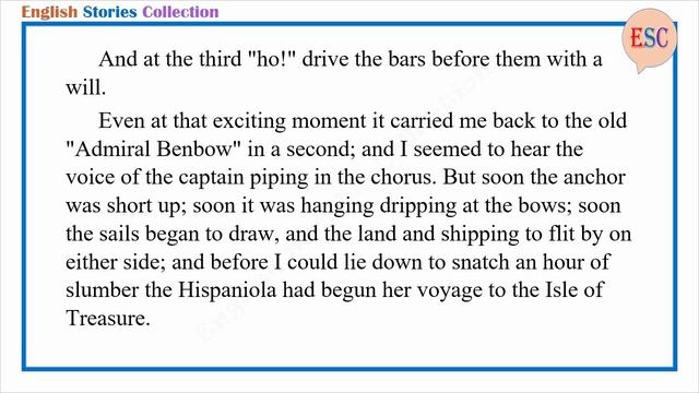 Learn English Through Story - Treasure Island by Robert Louis Stevenson (Part 2)