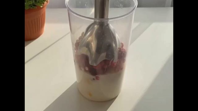 Сытное смузи из овсянки ПП