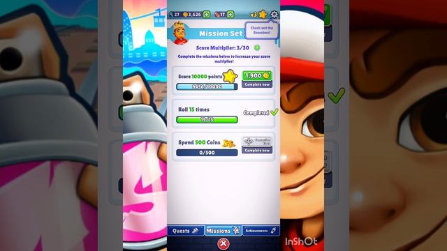 Продолжаю играть в игру subway surfers!Побил свой рекорд?!😱