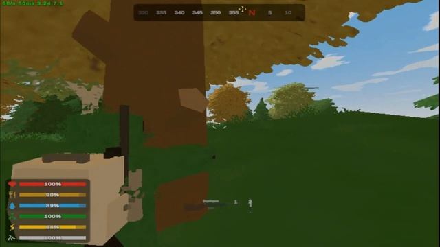 Играю в Unturned, много пвп и рейд дома PEI COBRA