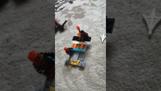 LEGO человек паук и корабль и литушка Джокера