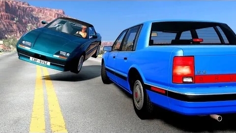 Автокатастрофы на высокой скорости #244 - BeamNG Drive