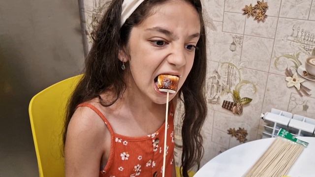 Маршмеллоу с хлопьями