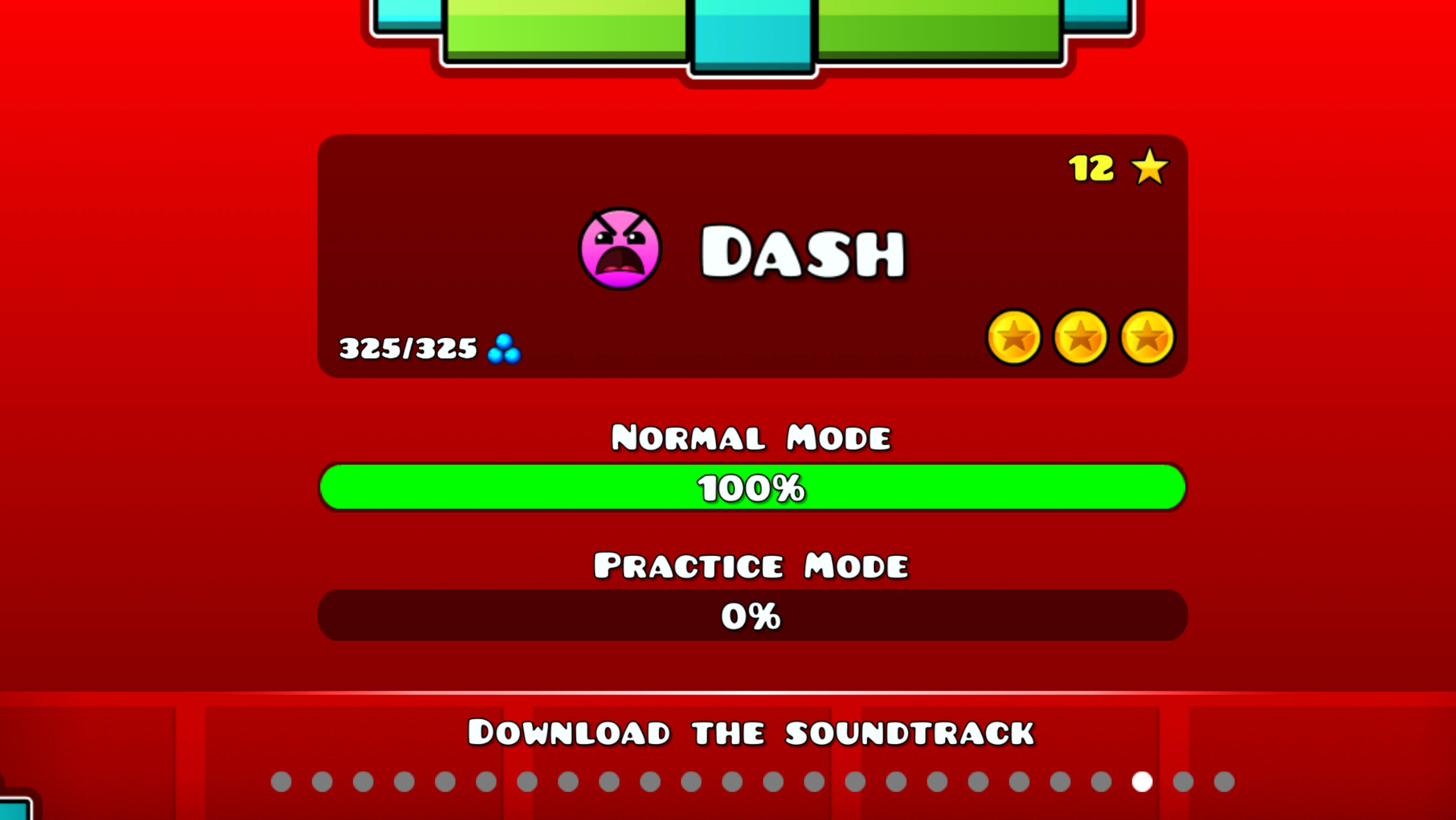 Dash | 3 coin | By RobTop