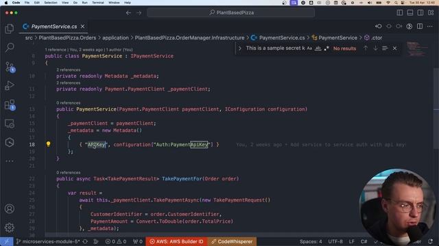 72. Implementing service to service authentication