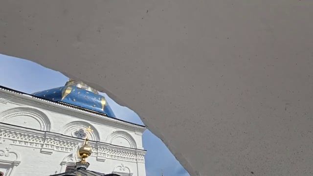 Абалакский мужской монастырь на берегу реки Иртыша-батюшки. Видео Александра Буткова