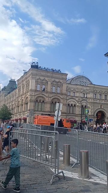 На Красной площади.