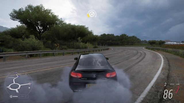 Mercedes C-Coupé — элегантность на пределе, звук, который режет асфальт | Forza Cuts