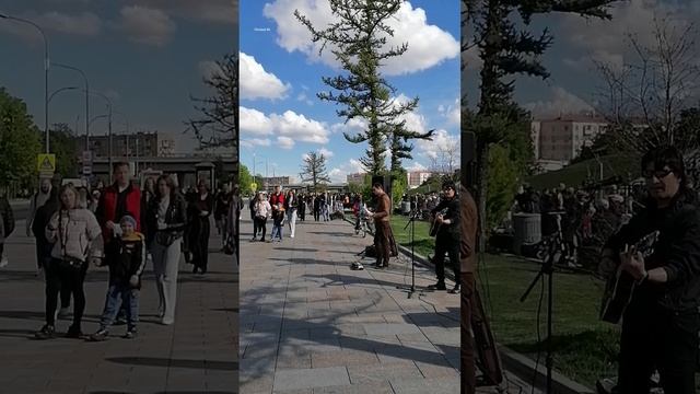 Путешествие в Москву. 13 часть. Гуляю по территории ВДНХ.mp4