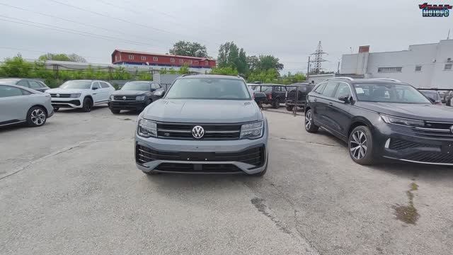 Серый VW Teramont X - лаборатория, таможня, выдача клиенту