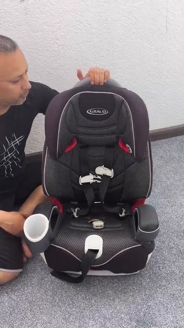 Автокресло GRACO Nautilus регулировка высоты кресла