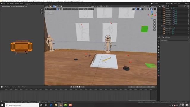 037 Finalizing Our Scene