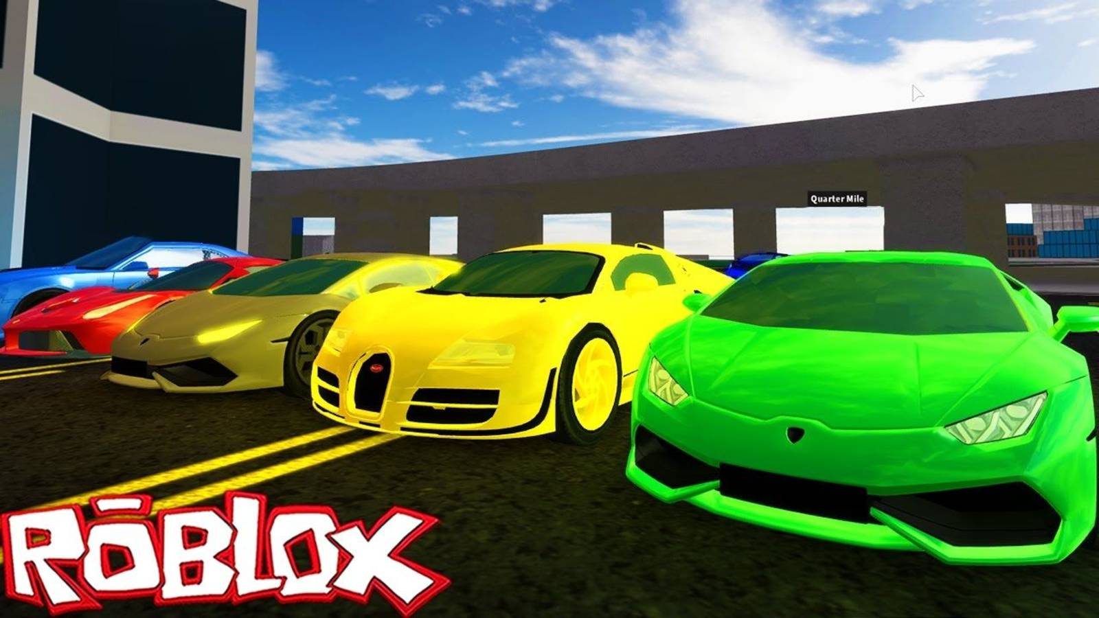 Игра NITRO CAR в Роблокс