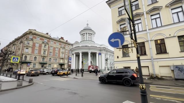 Генеральские дома, Анненкирхе и многое другое на Фурштатской улице в Санкт-Петербурге