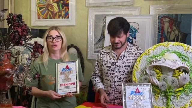 «Гран-при» для Инны Шкуропат/ В мастерской Андрея Коробейникова/    1 июня 2025
