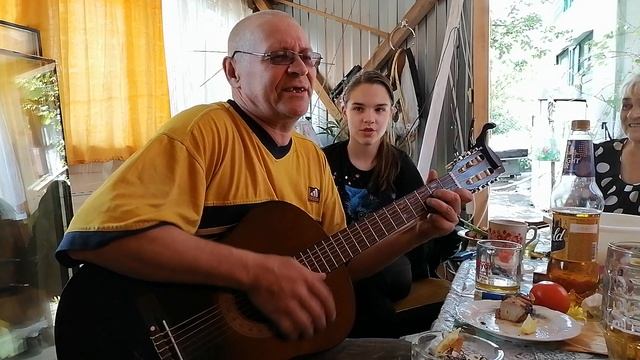 В вагончике
