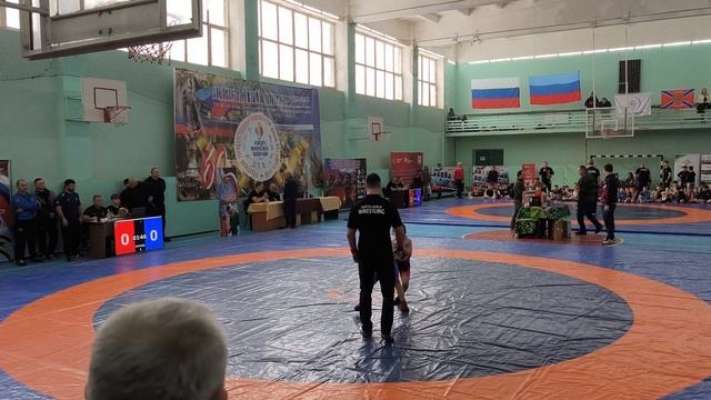 Седых Максим 1 встреча в 29 кг турнир ко Дню Защитника 27.