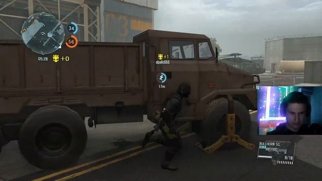 Metal Gear 5 MGO пацифист