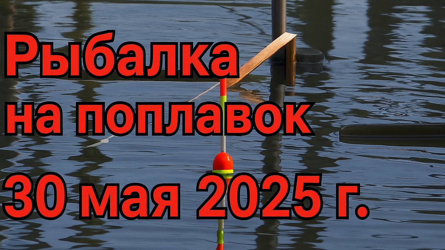 Рыбалка на поплавок 30 мая 2025 г. На дикой реке!