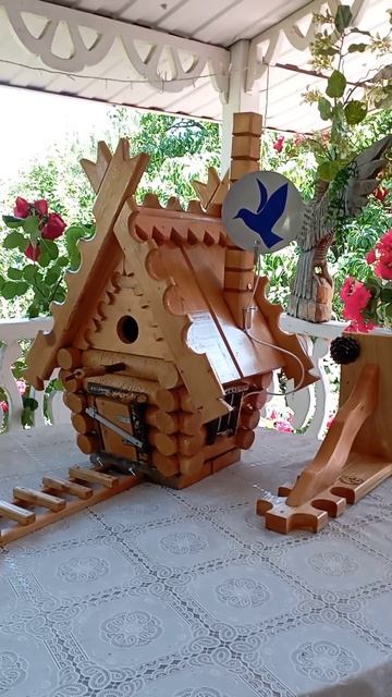 Скворечник-избушка "Мелодия лета"!🏠🐦