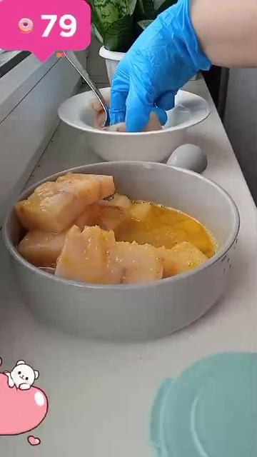 🐟 Рыба 😋 с 🍎 яблоками