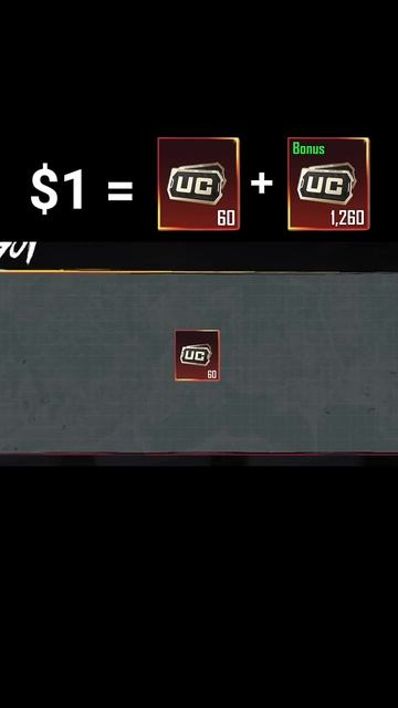 1$ free 1360 uc 😱