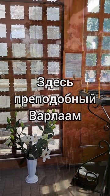 Немного о поездке к преподобному Варлааму за благословением☦️ #shorts #поездка #россия