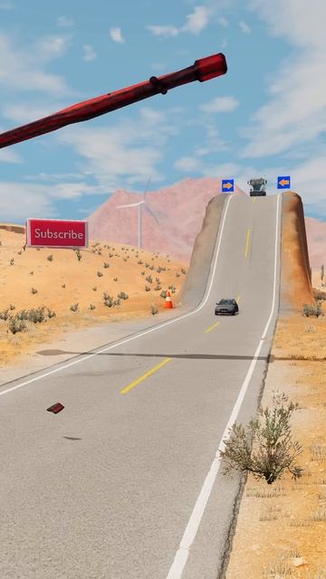 eIuIBRyMCnw - Cars & Truck vs Giant Hammer - BeamNG.drive! #shorts