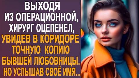 Выходя из операционной, хирург оцепенел, увидев в коридоре точную копию бывшей любовницы. Но услышав