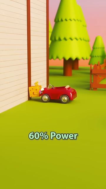 🧀 Baby Cheesy vs. Power Car! 😂💥