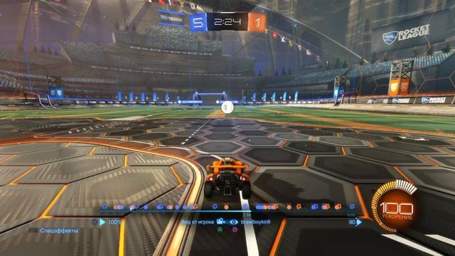 ROCKET league  самонаводчик|лучший момент