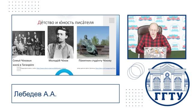 Антон Павлович Чехов. Лебедев А.А.