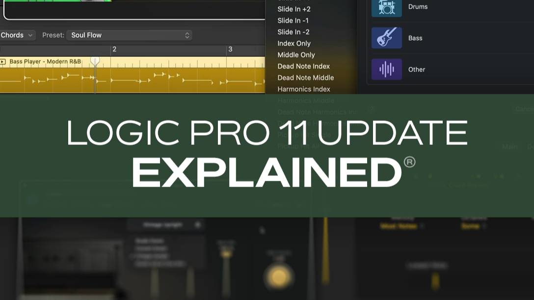 01. Welcome to Logic Pro11