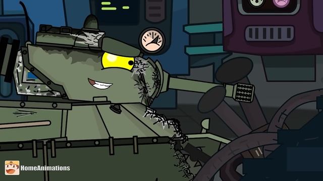 HomeAnimations – Мультики про танки  Сухопутный Крейсер превращается в субмарину !