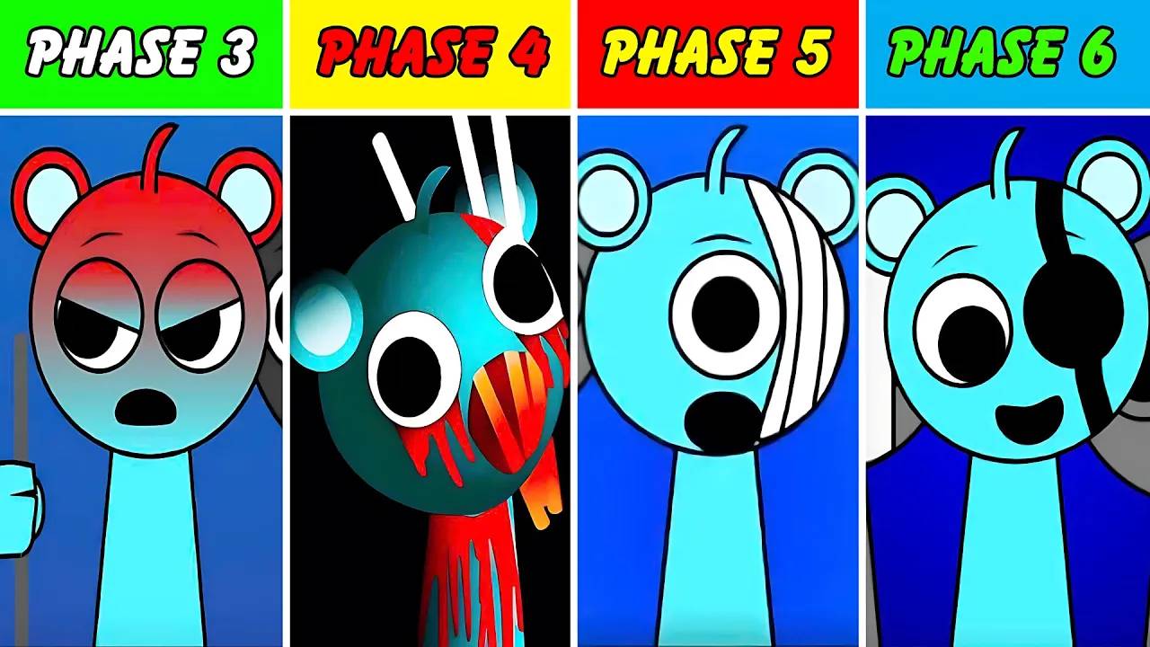 Incredibox Sprunki_ Фаза 3 против фазы 4 против фазы 5 против фазы 5, но новая версия Alive римейк